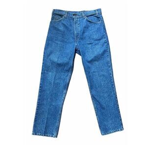 Vintage 90’s Levi 540 Leather Tab Blue Jeans